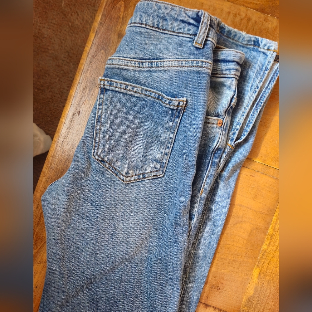 Zara Skinny Jeans with Split Hem